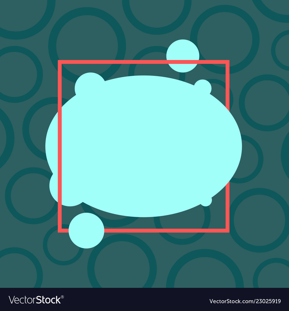 Design business concept empty template copy space vector image Design business concept empty template copy space