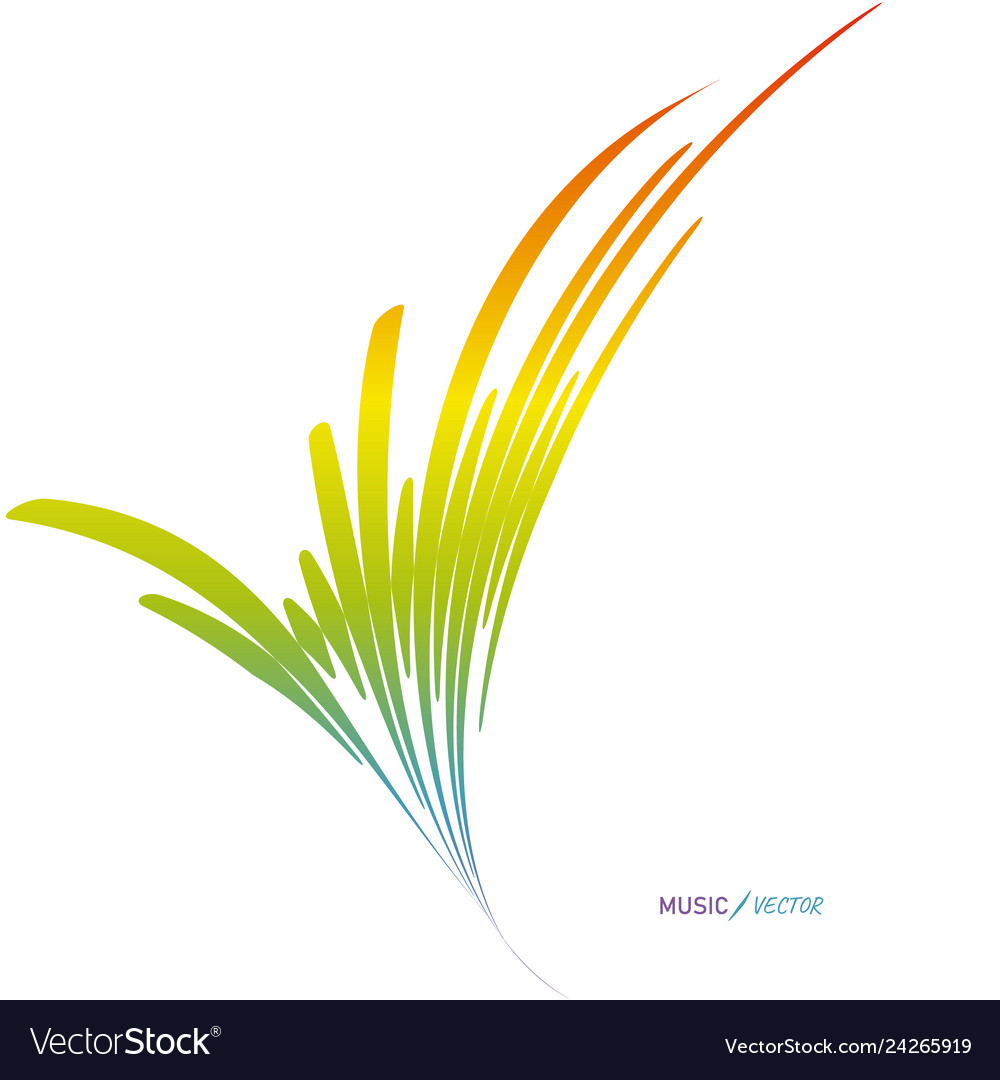 Dynamic Colored Wave Background