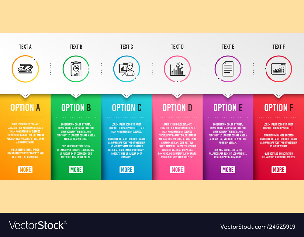 File report and copywriting notebook icons set