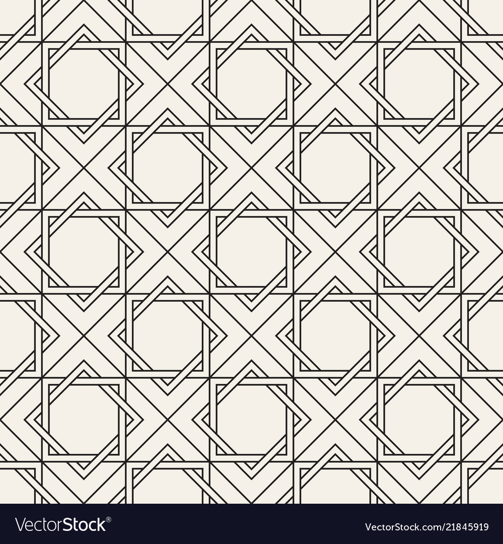 Geometric Line Pattern - Abstract Tiling