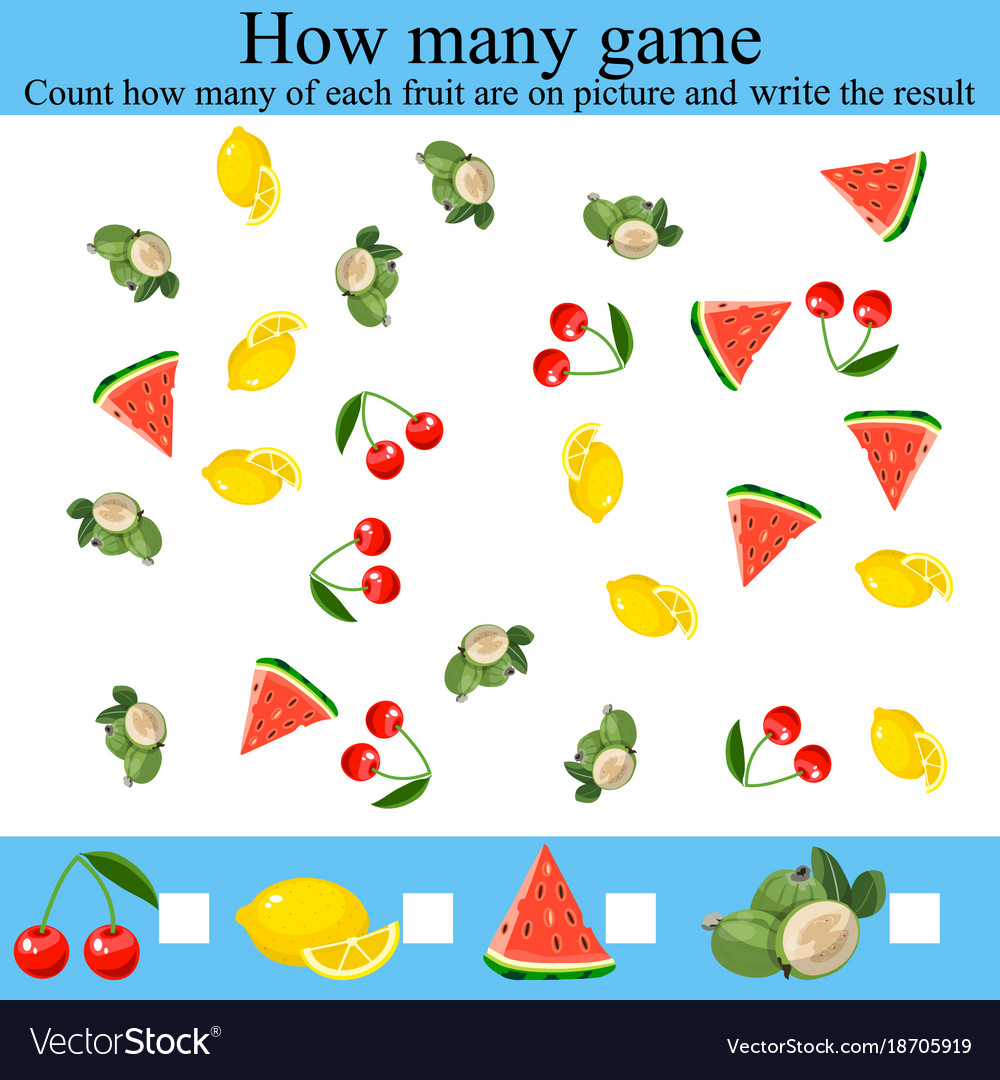 How many objcets game