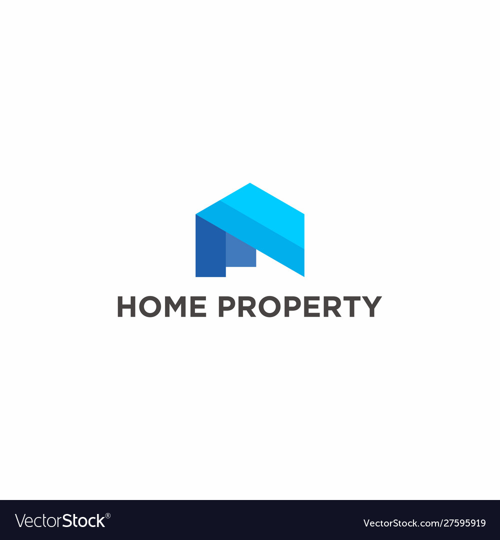 Simple logo house Royalty Free Vector Image - VectorStock