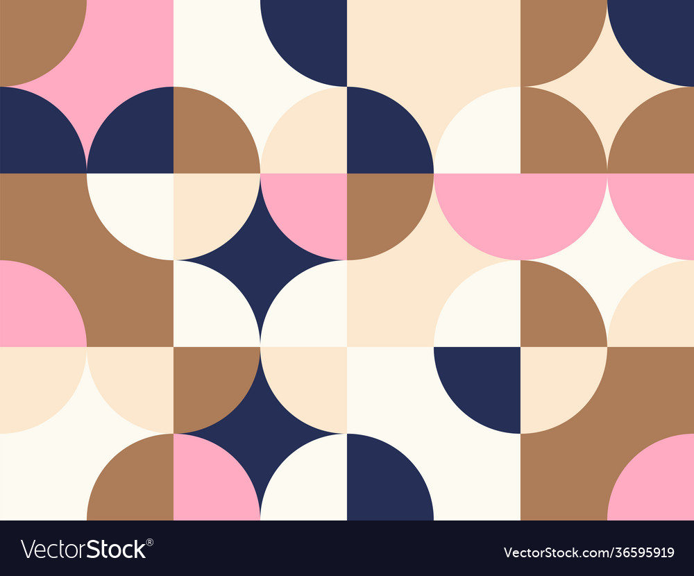 Warm colored circular pattern design Vector Image Warm colored circular pattern design