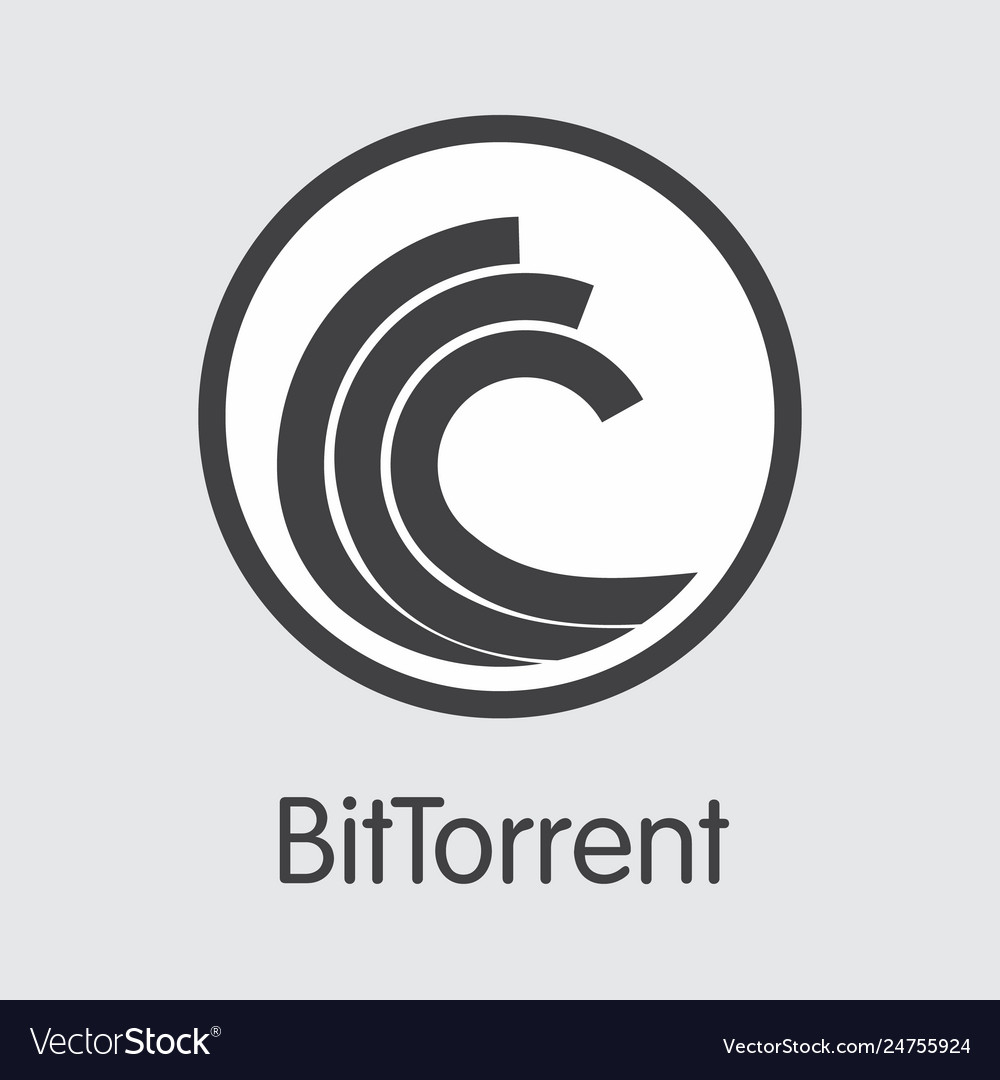 Btt - bittorrent das Logo Münze oder Markt