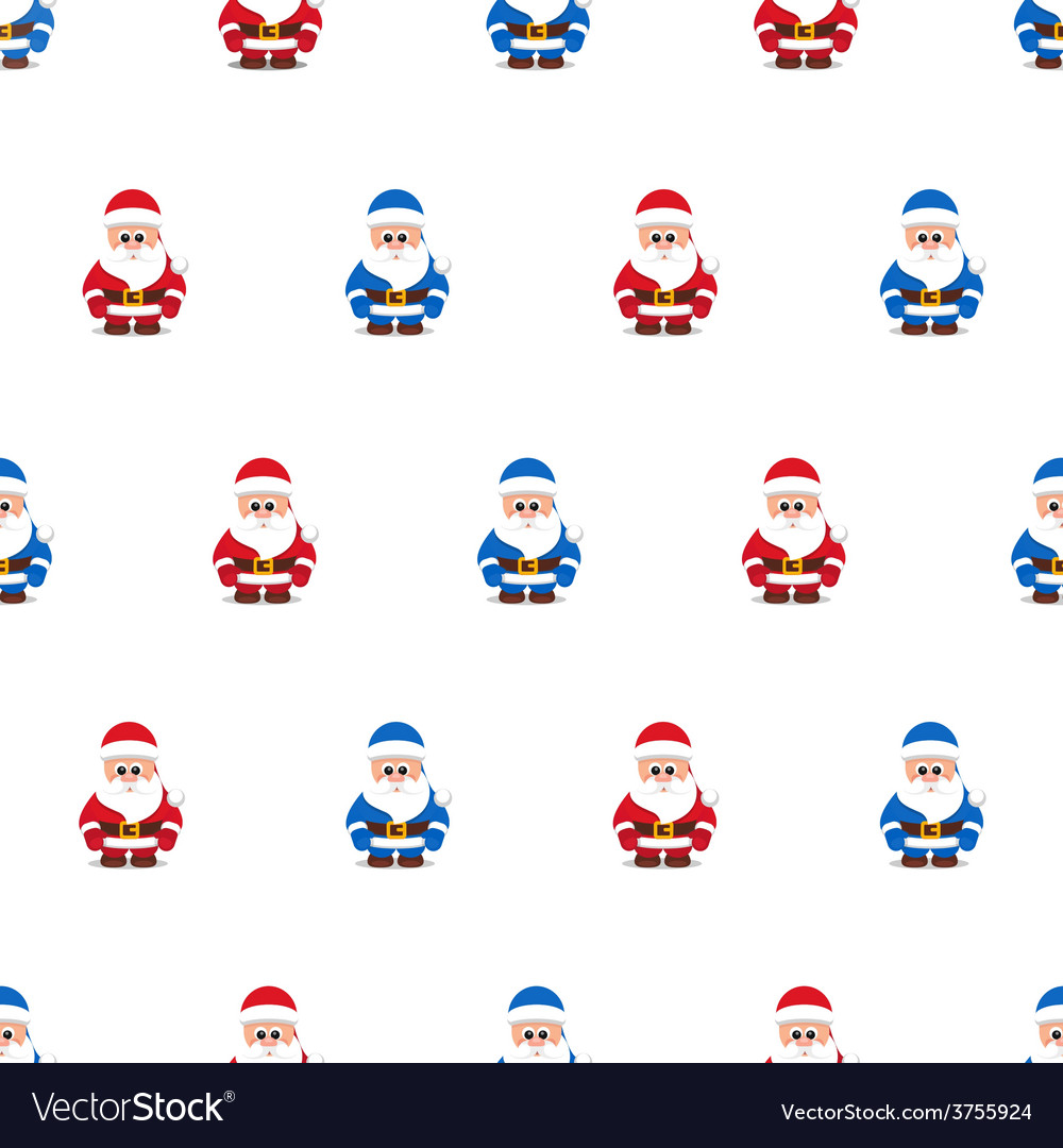 Christmas seamless white background pattern