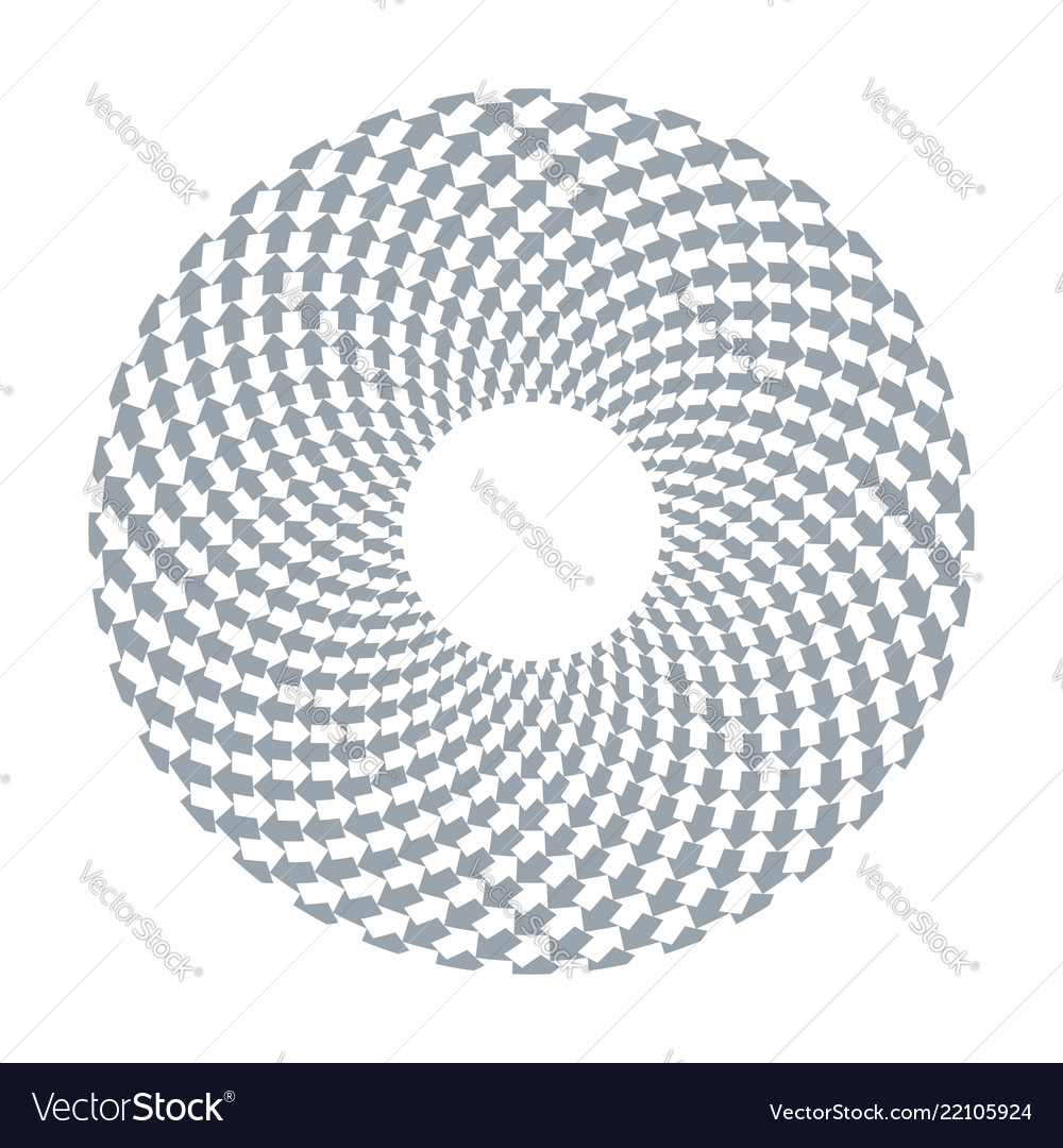 Circular Arrow Pattern