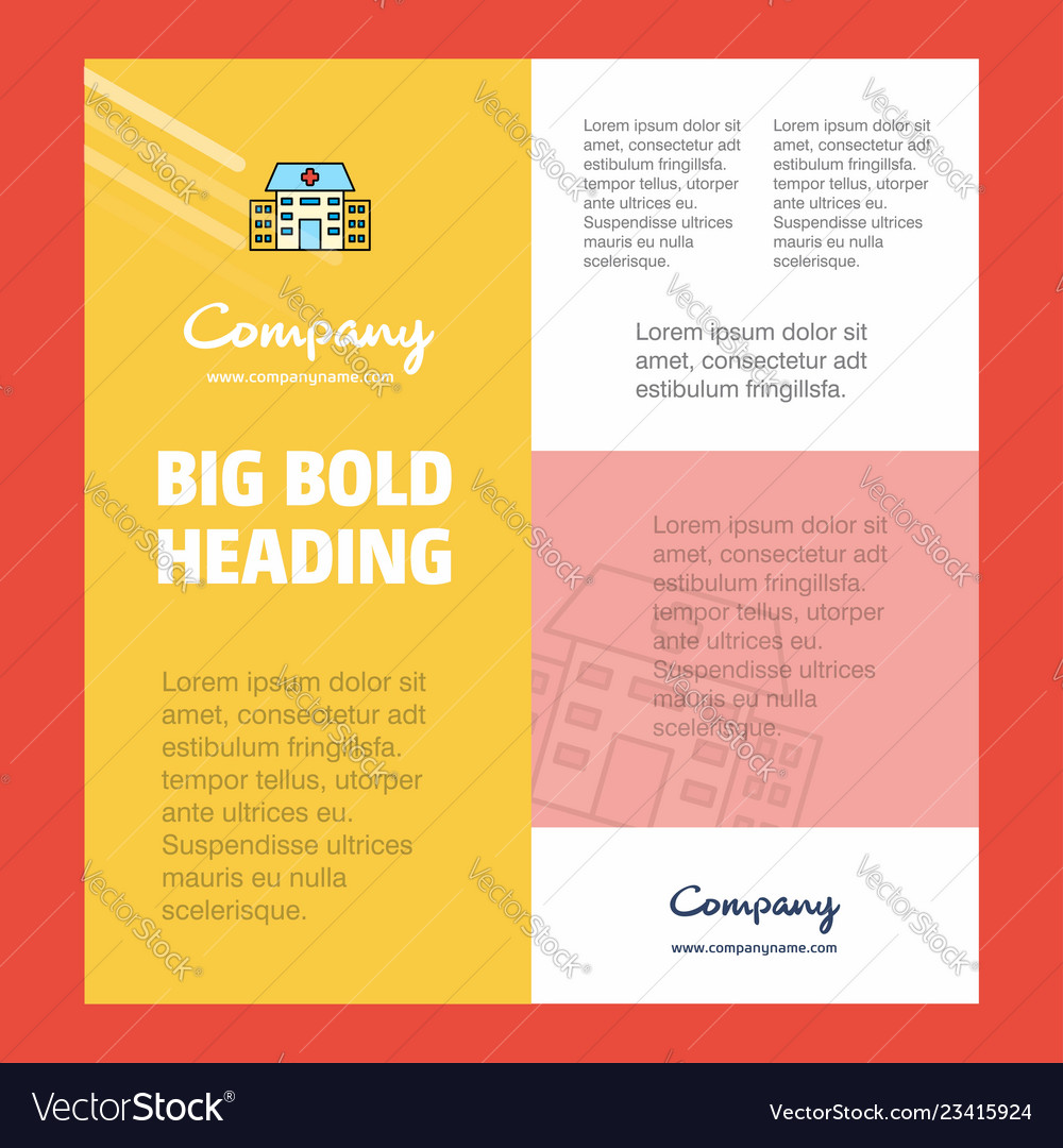 nice hospital flyer template