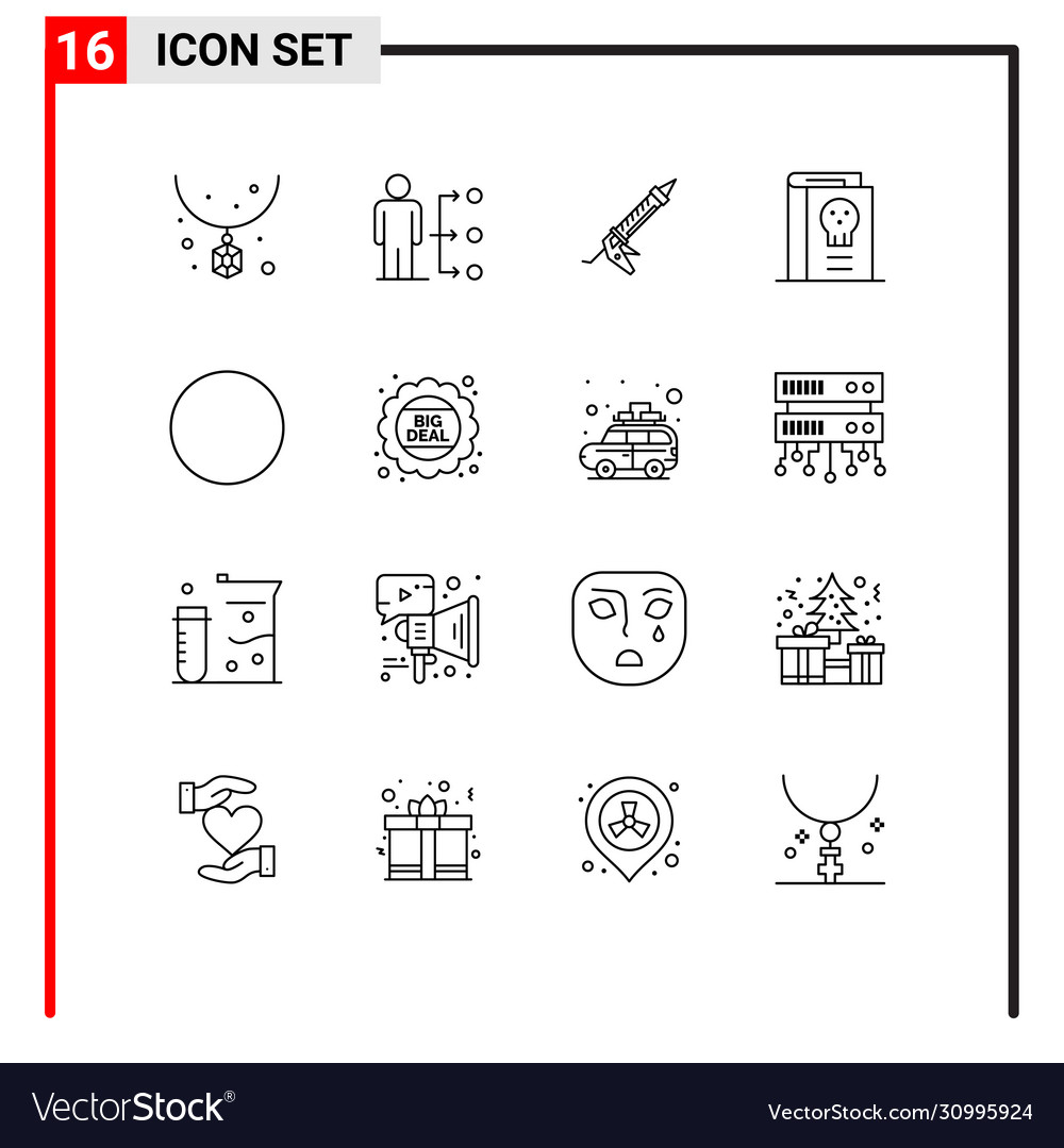User interface pack 16 basic outlines