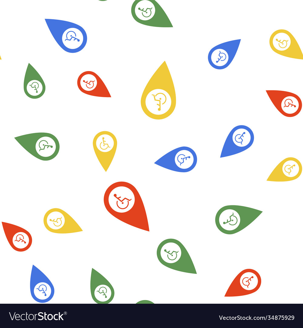 Color disabled handicap in map pointer icon