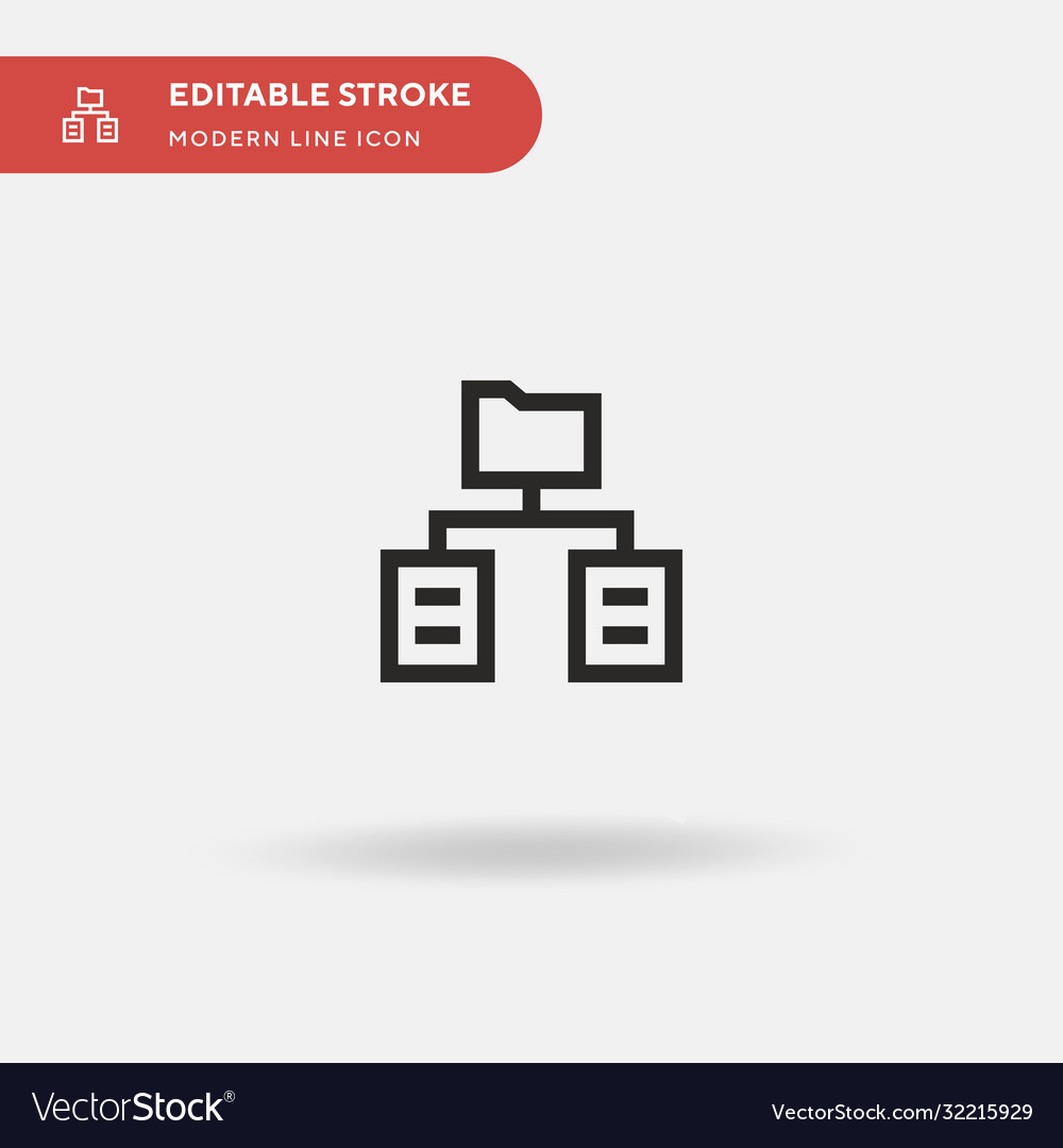 Files simple icon symbol Vector Image Files simple icon symbol