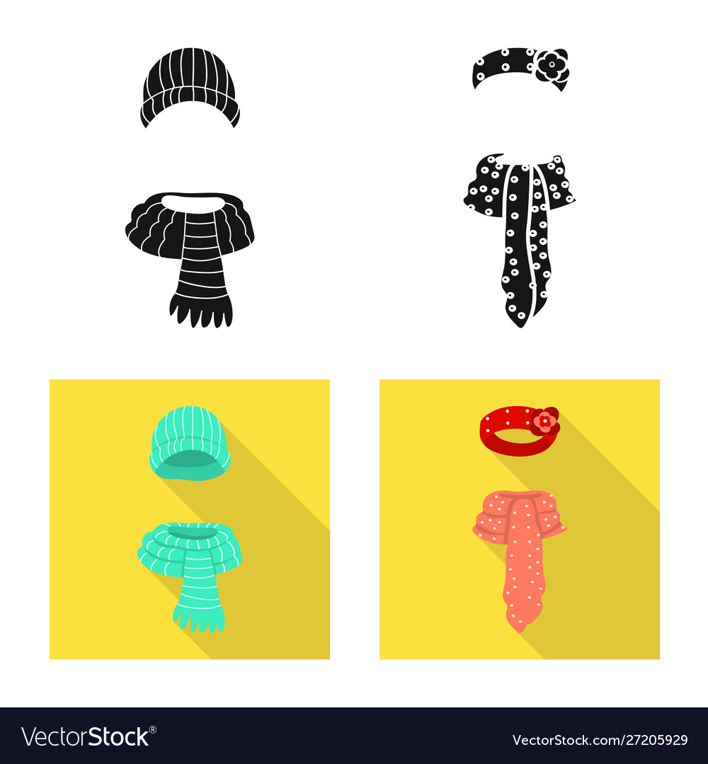 Isolated object clothes and texture symbol