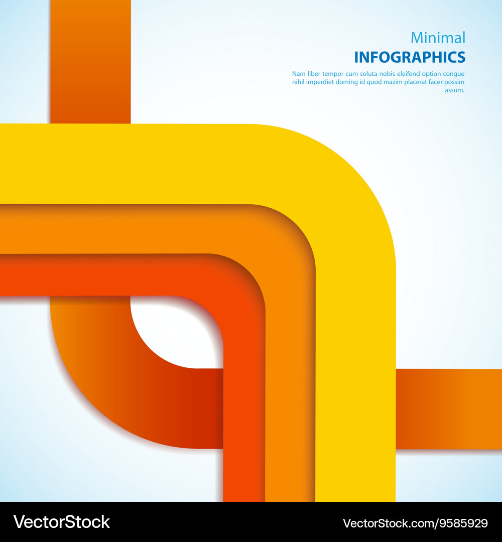 Modern design template Royalty Free Vector Image