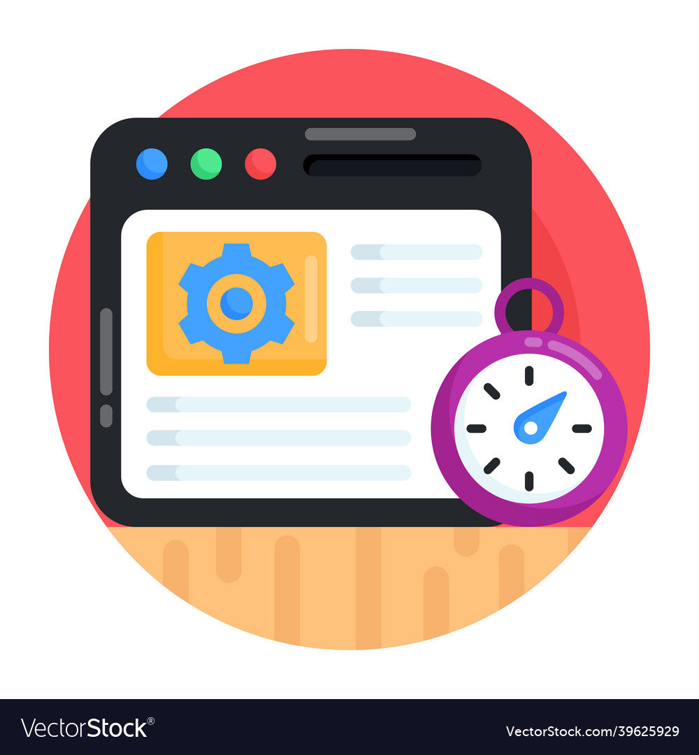Web speed settings