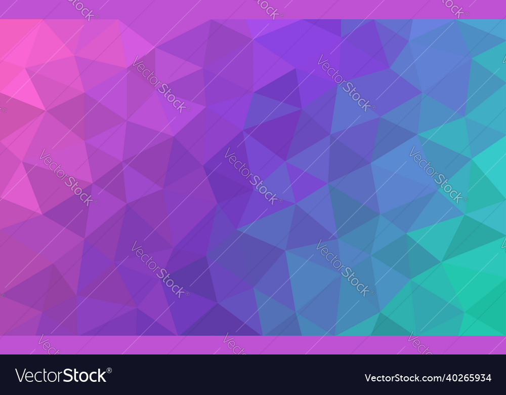 Abstract lowpoly background with colored triangles vector image Abstract lowpoly background with colored triangles