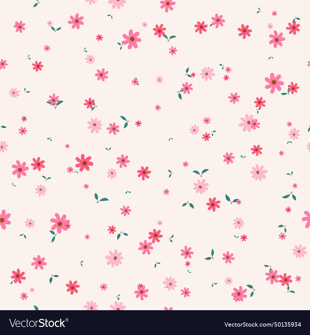 Delicate Daisy Pattern