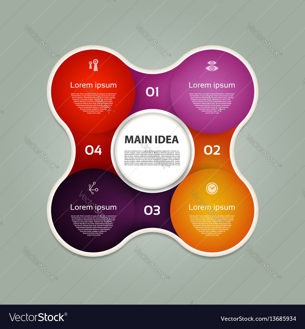 Infographic template for business