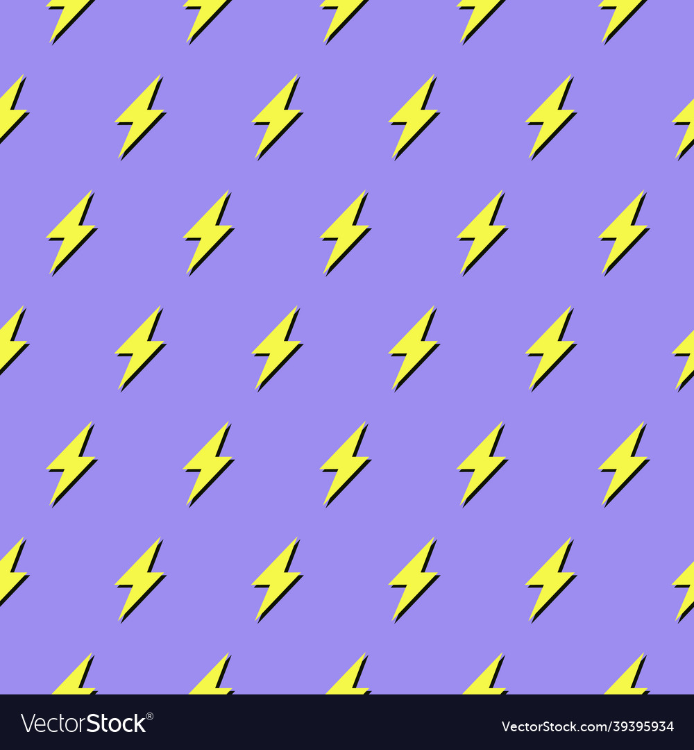Lightning seamless pattern