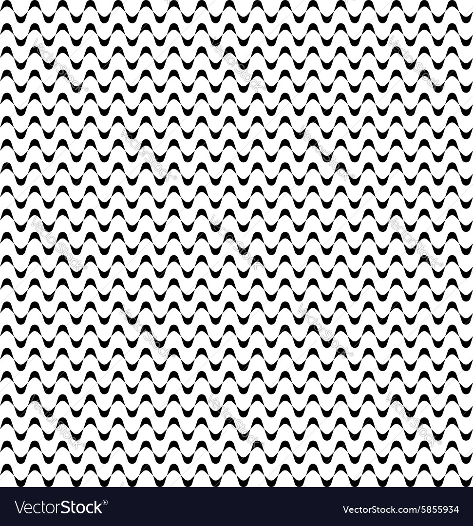 Seamless minimalistic wave pattern