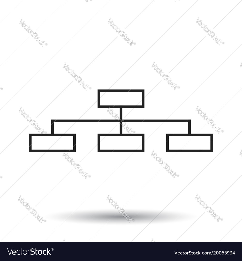Structure simple flat icon on white background