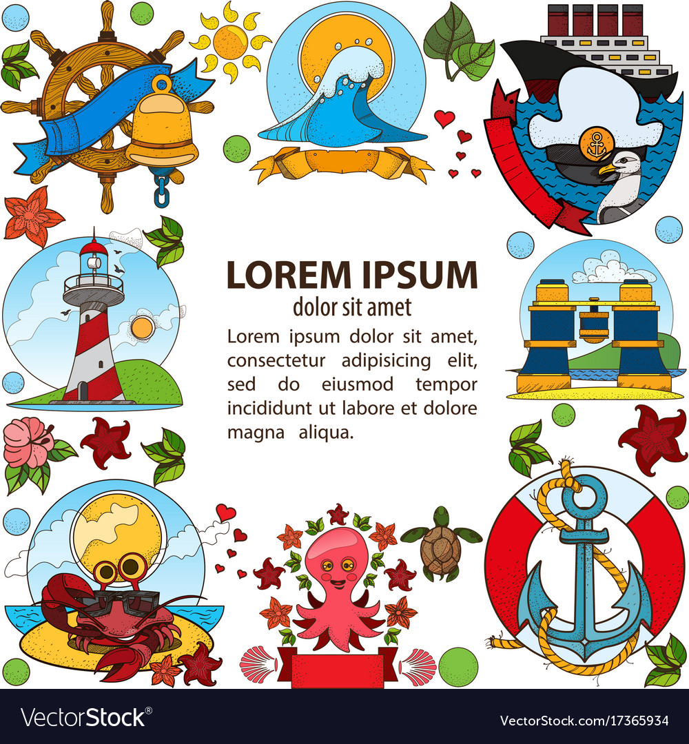 Vorlage mit quadratischem Rahmen und Raum für Text