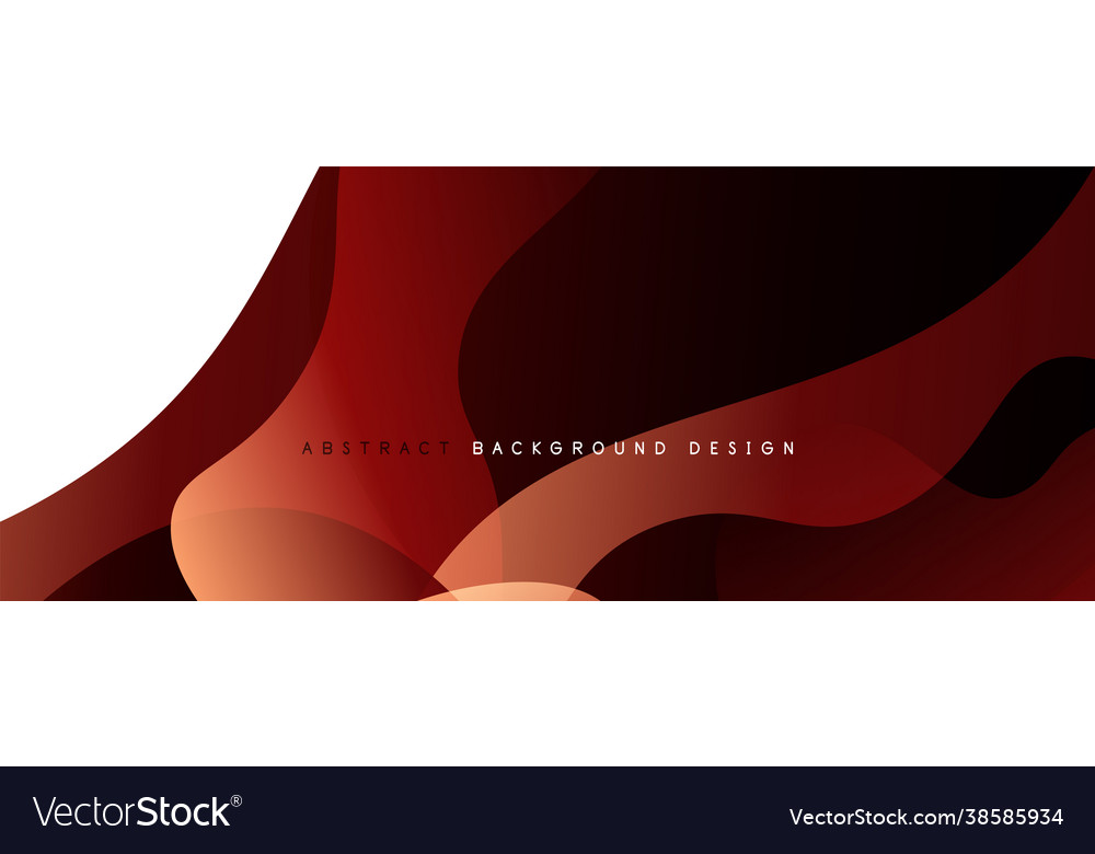 Trendy simple fluid color gradient abstract