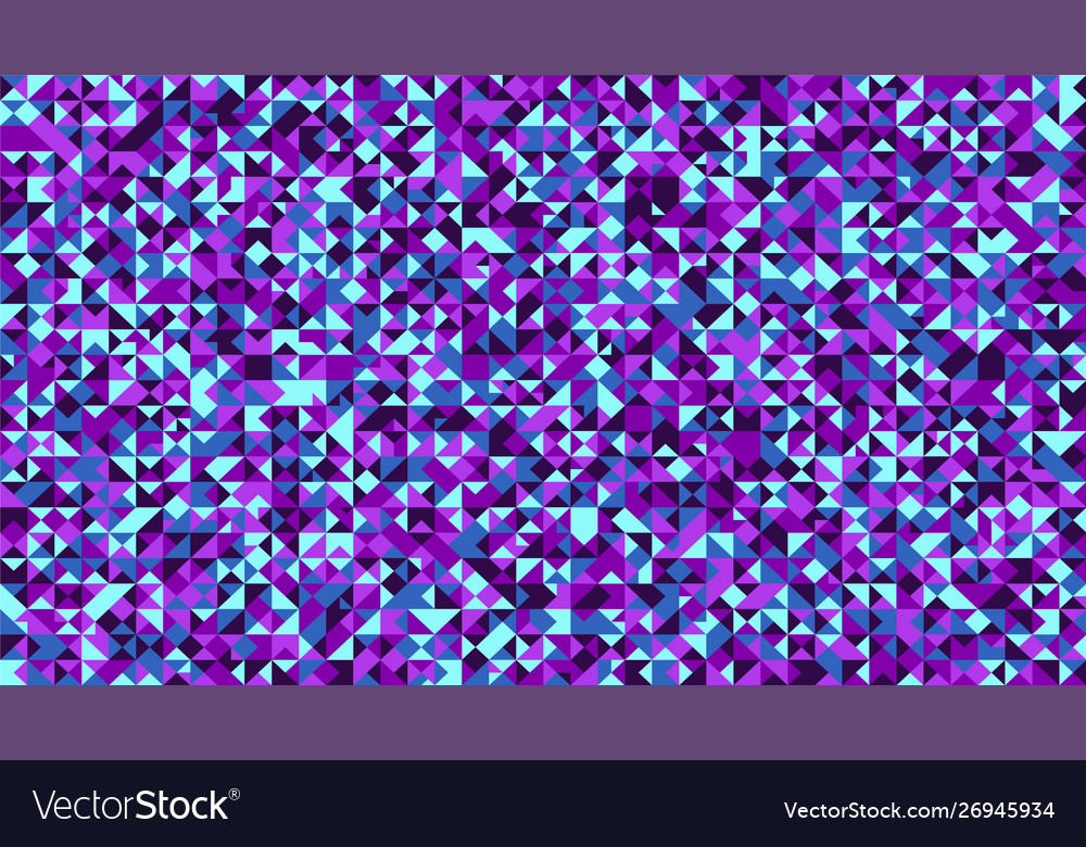 Triangle mosaic pattern background - colorful