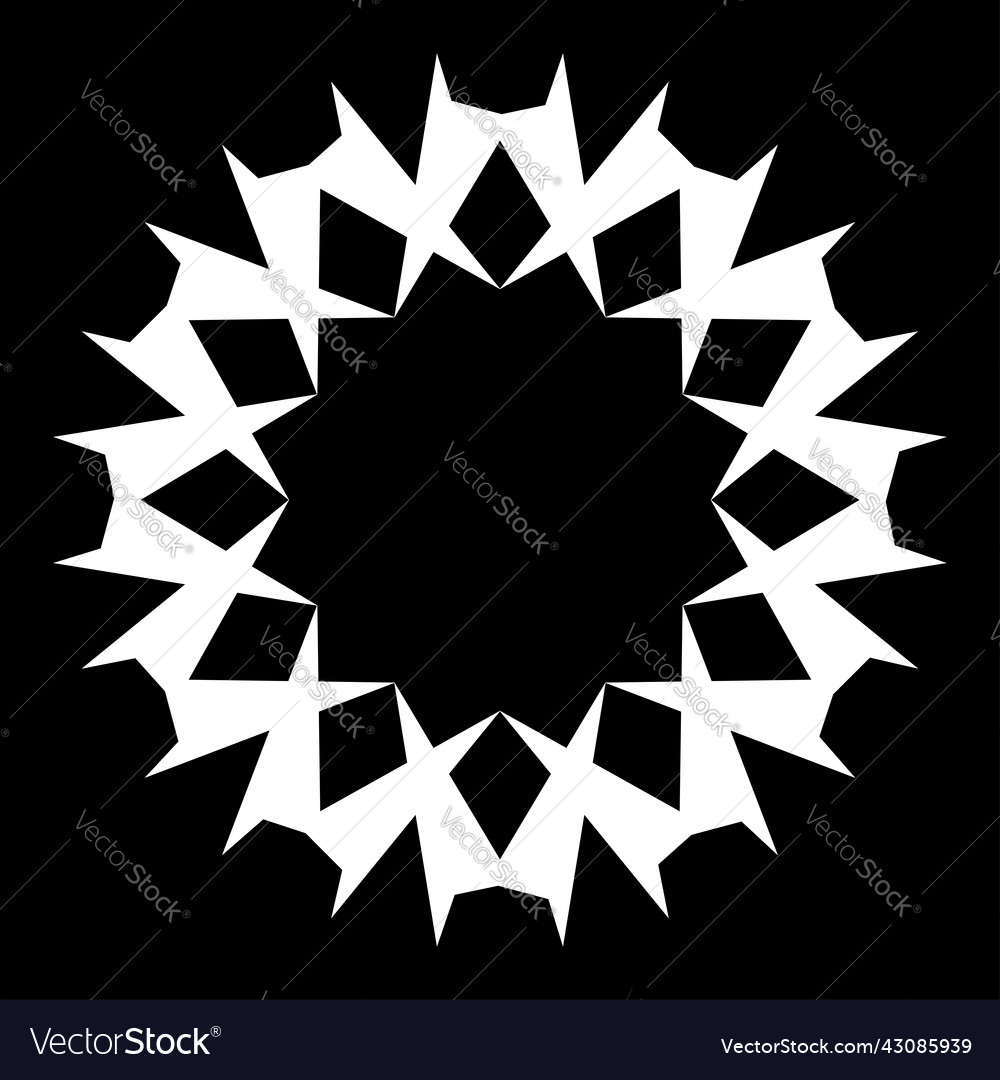 Abstractionist abstract geometric shape element vector image Abstractionist abstract geometric shape element