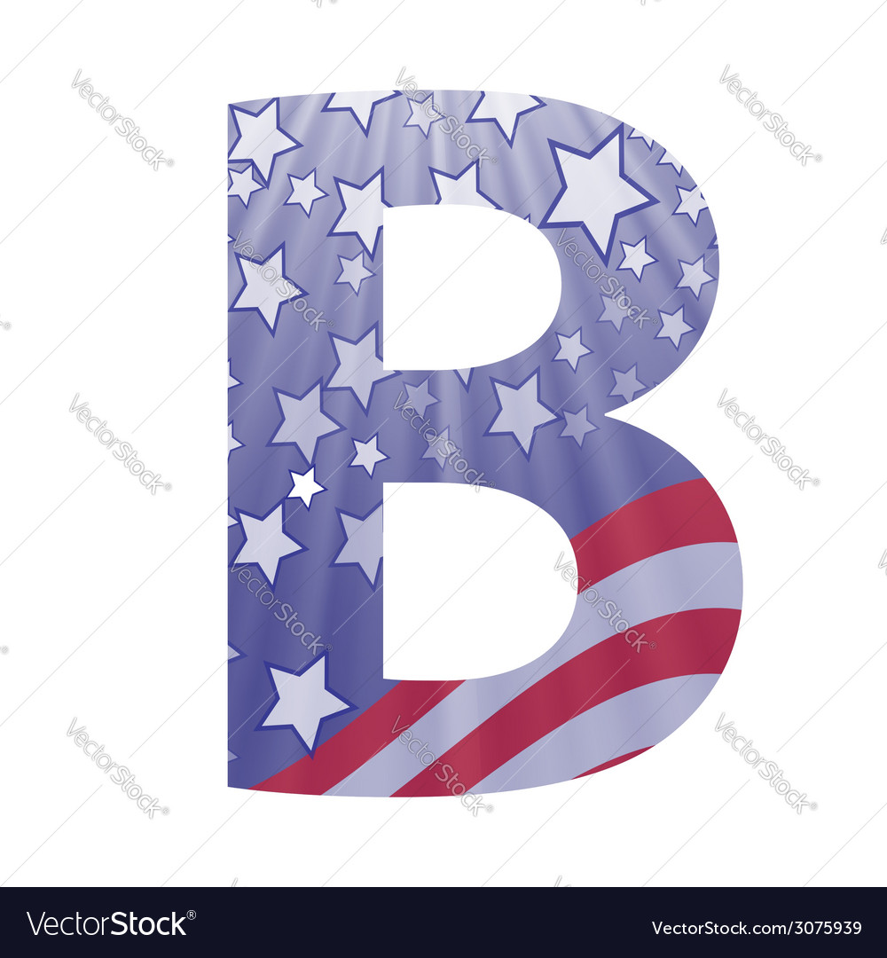 American letter b