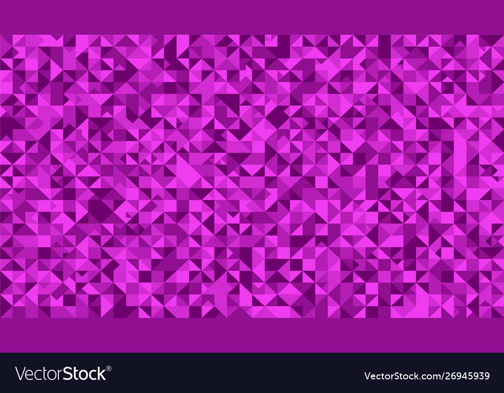 Geometrical polygonal triangle mosaic pattern