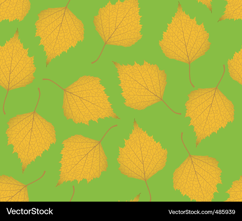 Leaf pattern Royalty Free Vector Image - VectorStock