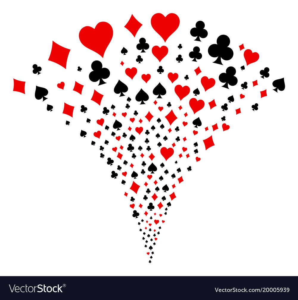 Playing Card Stream Fountain