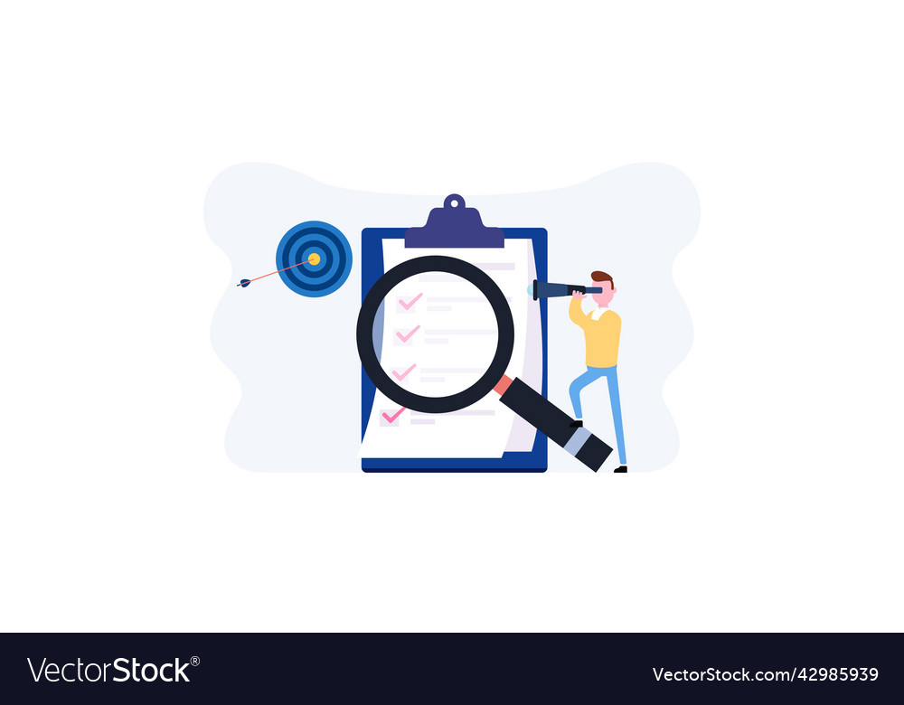 Task done business concept with tiny person