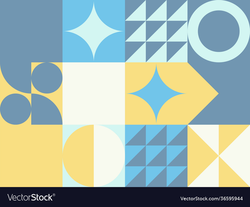 Abstract elements design vector image Abstract elements design