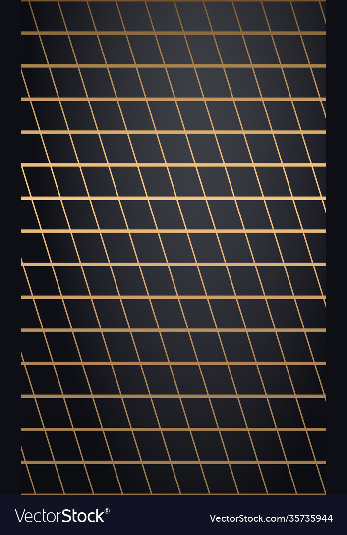 Abstrakte goldene Linien auf schwarzem Hintergrund vector image Abstrakte goldene Linien auf schwarzem Hintergrund