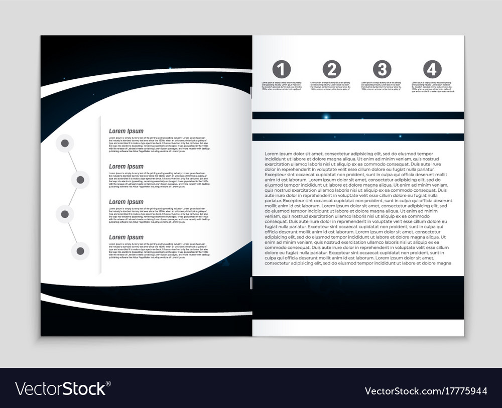 Abstract layout background set for art