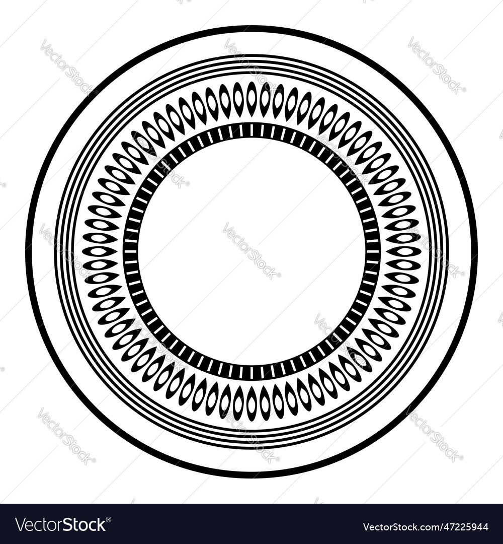 Abstract Radial Circle Pattern