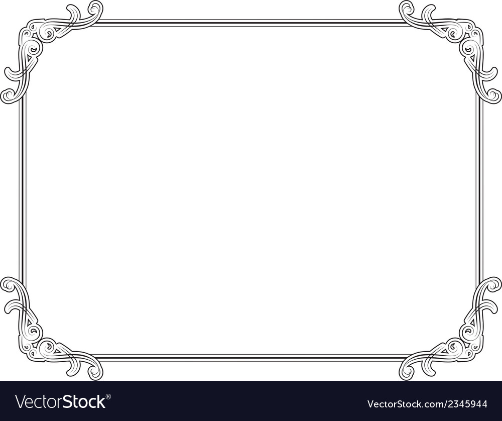 Frame Royalty Free Vector Image - VectorStock