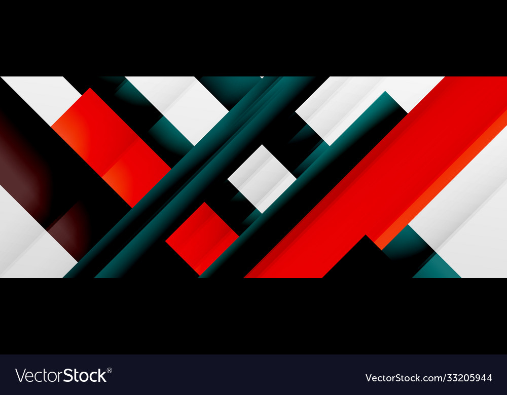 Geometric abstract backgrounds with shadow lines