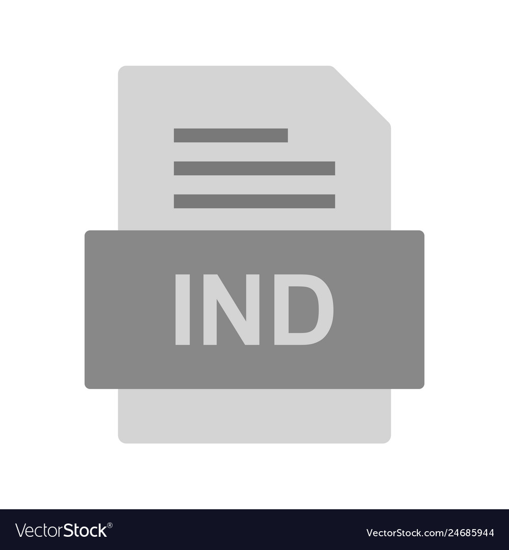 Ind file document icon