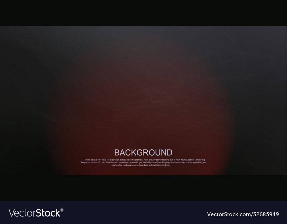 Abstract design in dark color with a red dull spot