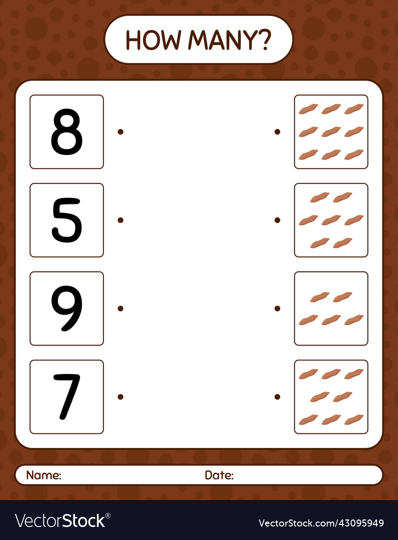 How many counting game with sweet potato