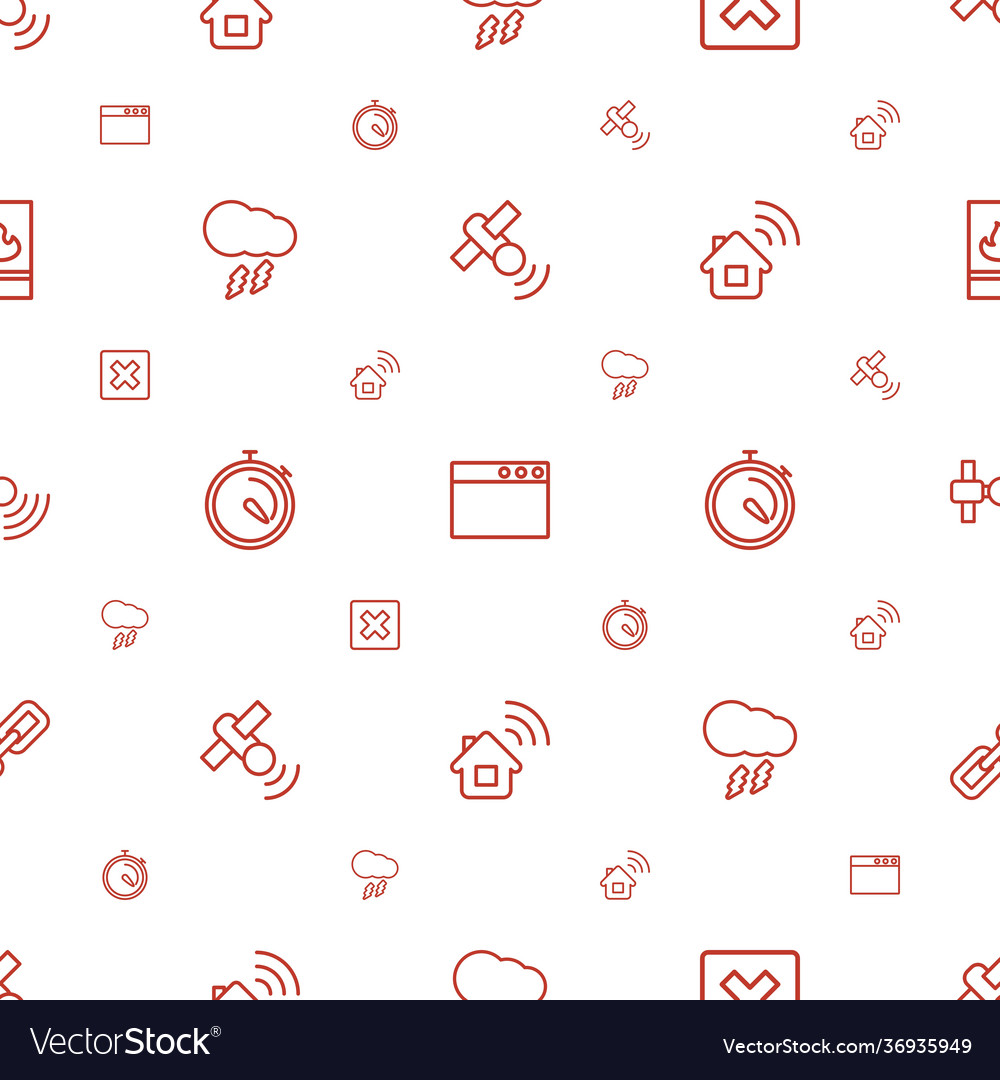 Internet icons pattern seamless white background vector image Internet icons pattern seamless white background