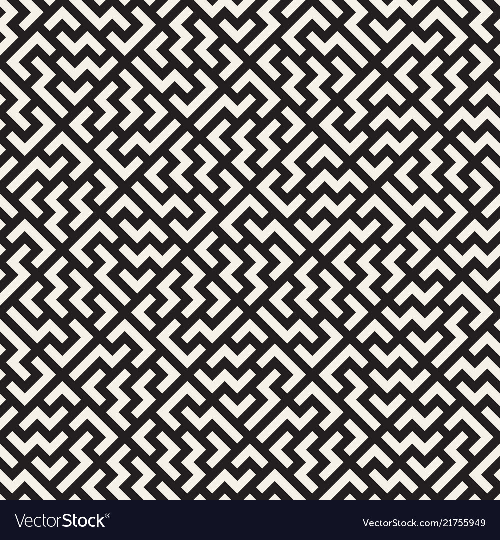 Intricate Mosaic Line Pattern