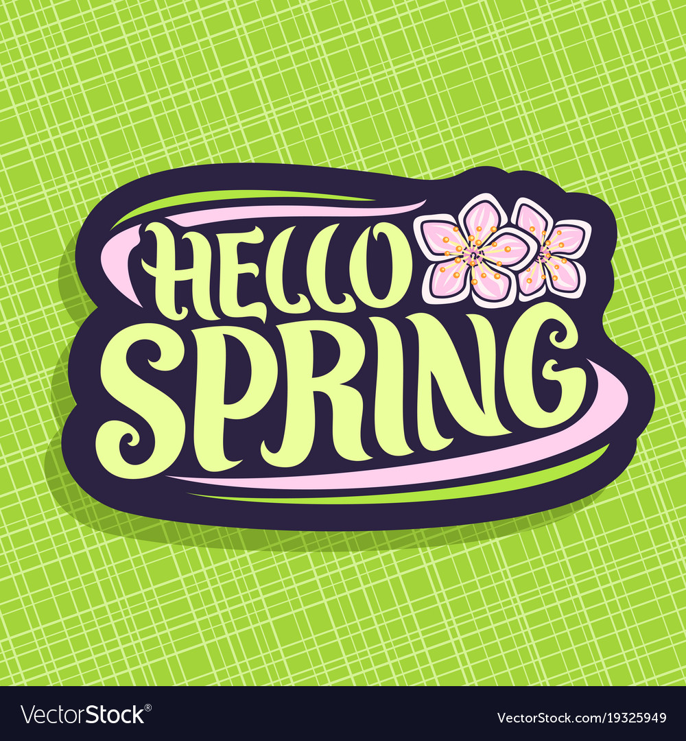 Logo for spring season