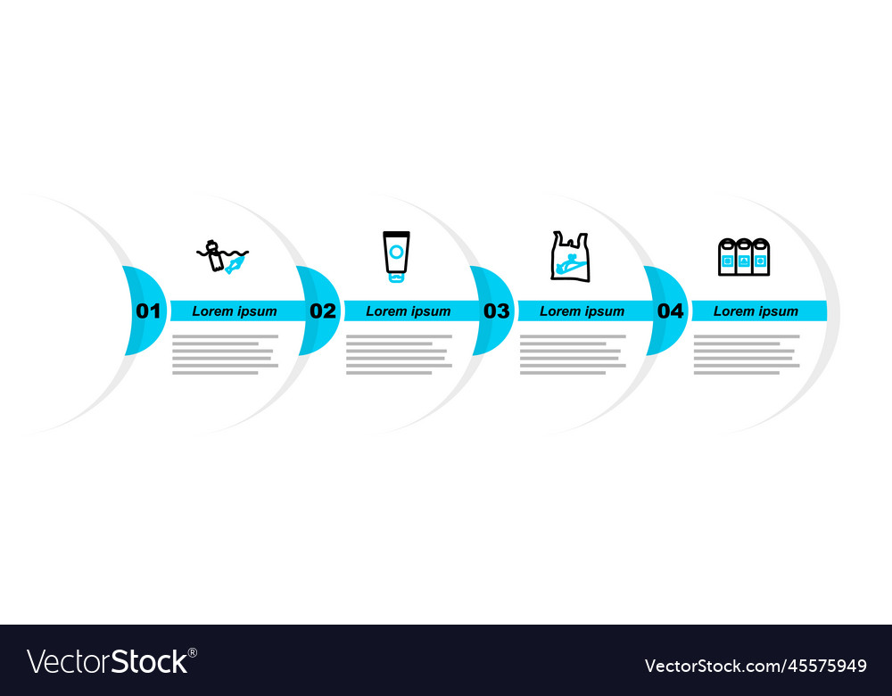 Set line trash in garbage cans sorted dead bird vector image Set line trash in garbage cans sorted dead bird