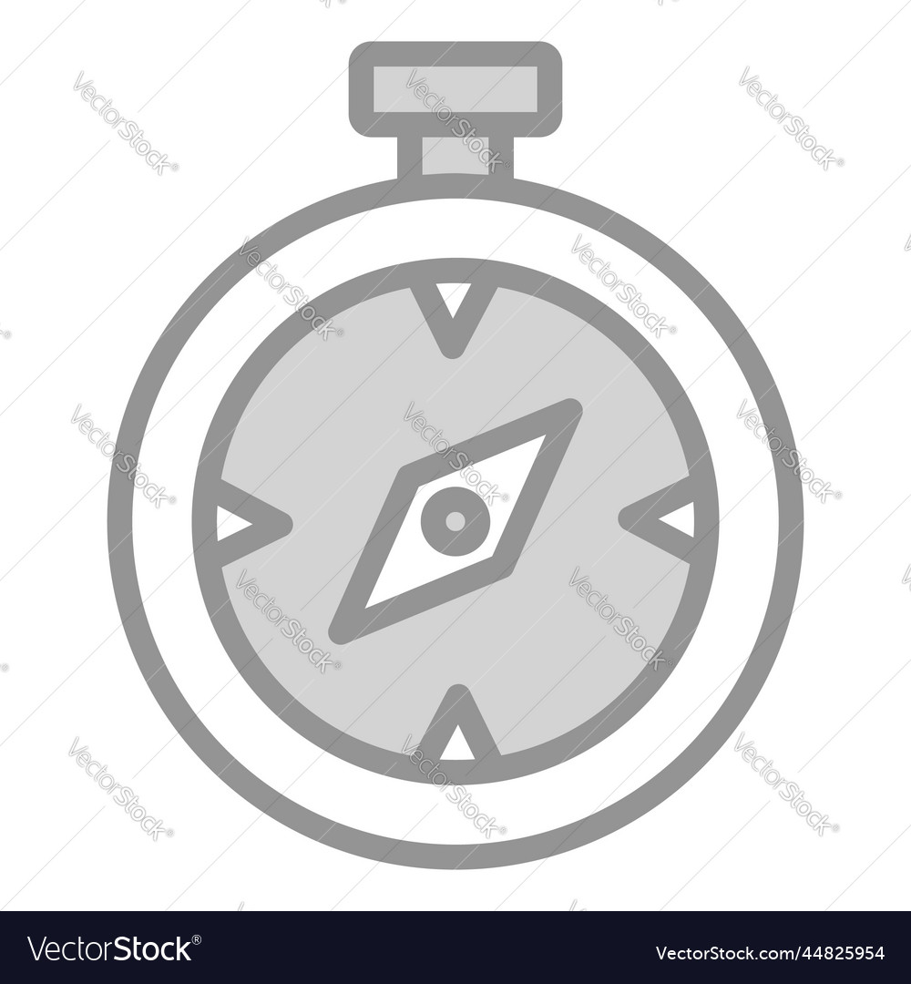 Compass icon user interface as a simple sign
