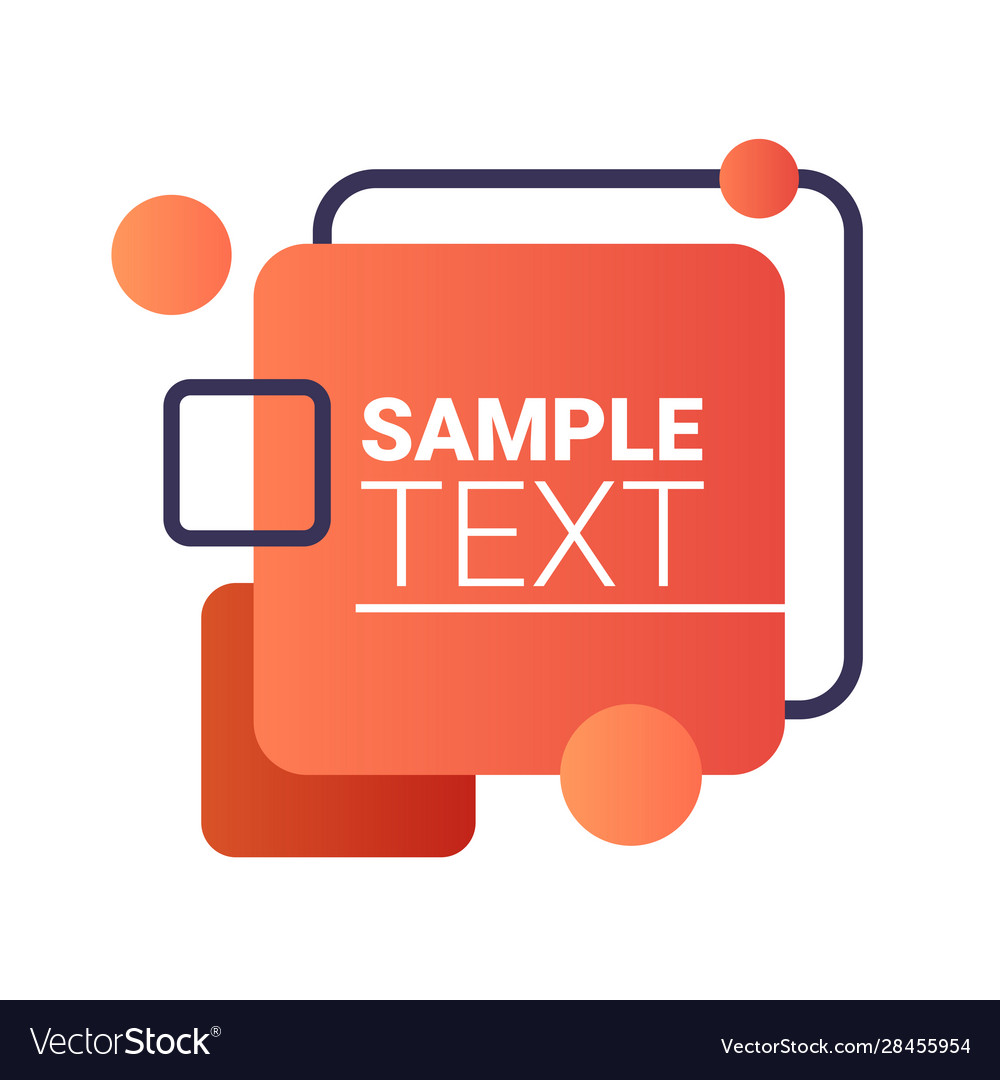 Dynamical red gradient form abstract banner vector image Dynamical red gradient form abstract banner