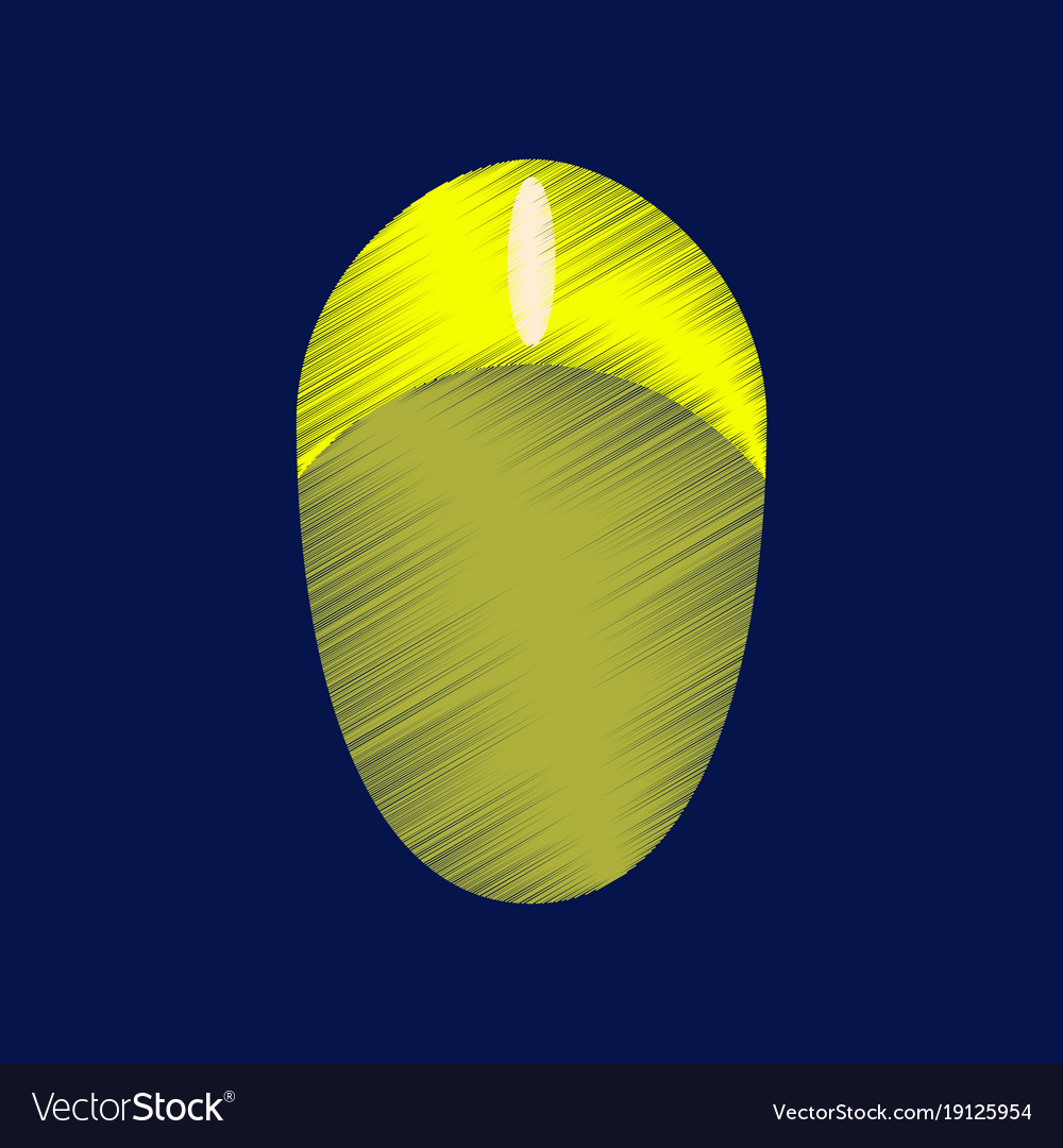 Flat shading style icon computer mouse