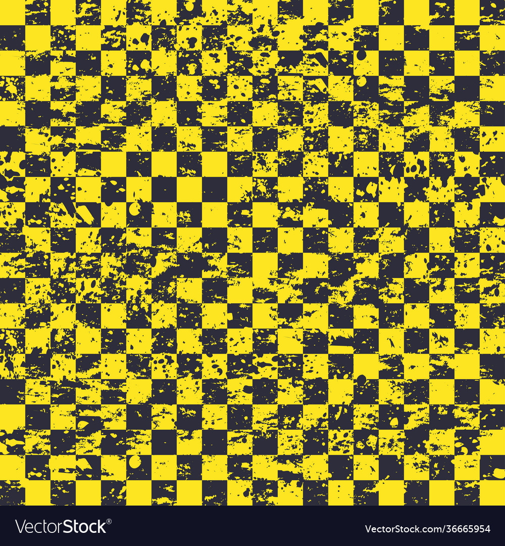 Seamless sport flag yellow background Royalty Free Vector