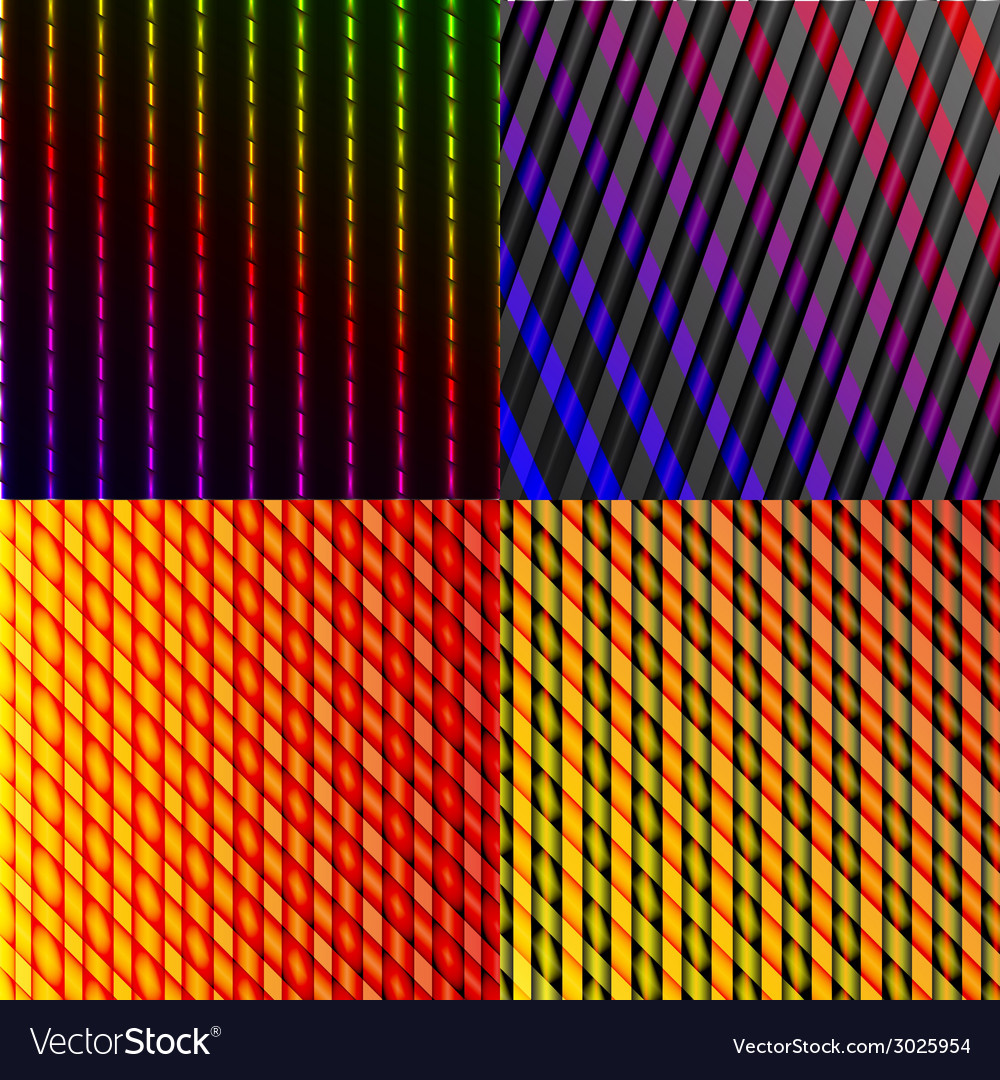 Set of splash color abstract glowing background